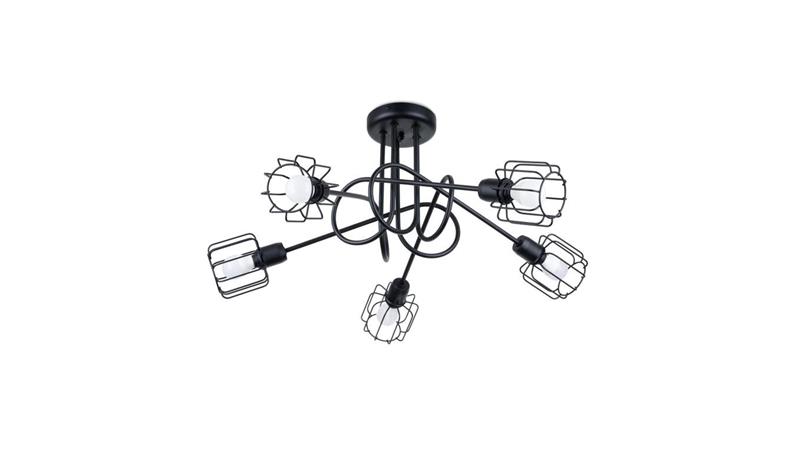 Żyrandol BELUCI 5S czarny-60844 Żyrandol BELUCI 5S czarny-60844