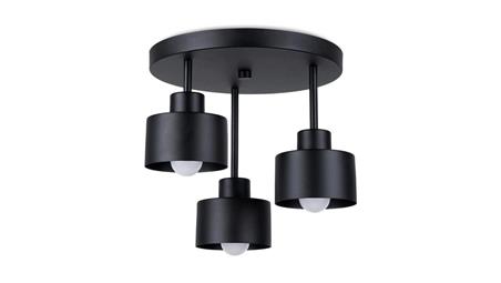 Plafon SAVAR 3 czarny-58124