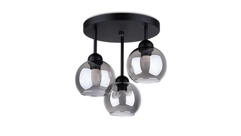 Żyrandol ALINO 3 czarny-60845