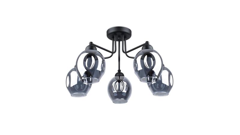 Żyrandol FILLAN 5 czarny-60850