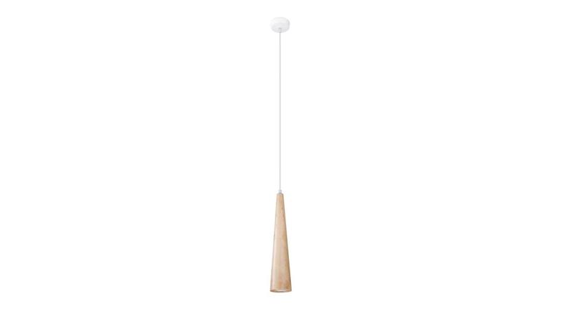 Lampa wisząca SULA 1 naturalne drewno-56766 Lampa wisząca SULA 1 naturalne drewno-56766