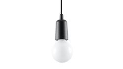 Lampa wisząca DIEGO 1 czarna-56778