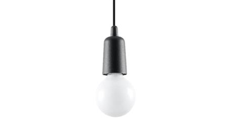 Lampa wisząca DIEGO 1 czarna-56778