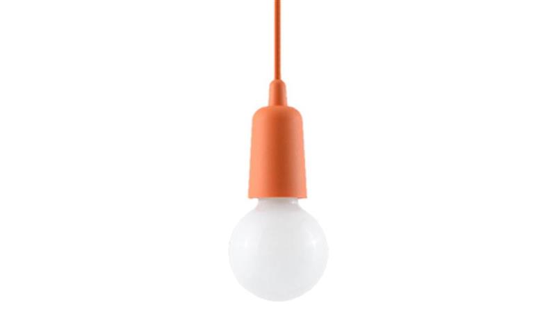 Lampa wisząca DIEGO 1 pomarańczowy-56772