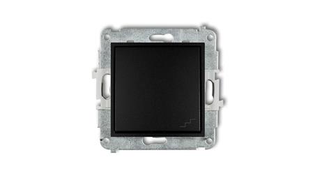 ICON Mechanizm łącznika schodowego czarny mat 12IWP-3-39866