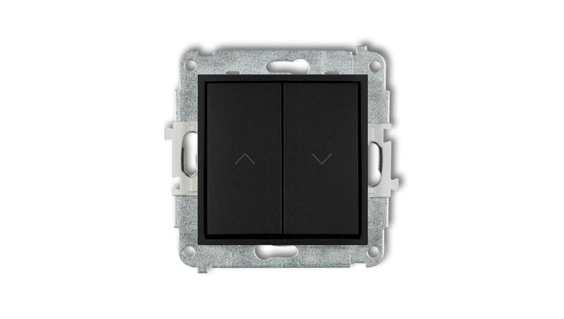 ICON Mechanizm łącznika żaluzjowego z podtrzymaniem czarny mat 12IWP-88-35845