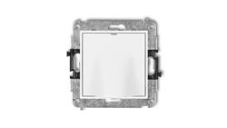 ICON Mechanizm wypustu kablowego biały mat 25IWPK-44971