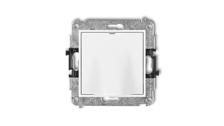 ICON Mechanizm wypustu kablowego biały mat 25IWPK-44971