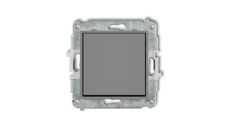 ICON Mechanizm łącznika jednobiegunowego szary mat 27IWP-1-30797