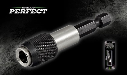 Uchwyt magnetyczny 1/4" do bitów 75mm PERFECT STALCO