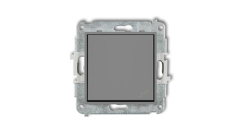 ICON Mechanizm łącznika schodowego szary mat 27IWP-3-40595 ICON Mechanizm łącznika schodowego szary mat 27IWP-3-40595