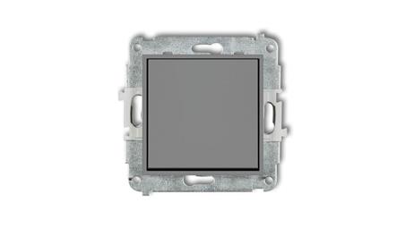 ICON Mechanizm łącznika krzyżowego (jeden klawisz bez piktogramu) szary mat 27IWP-6.1-41297