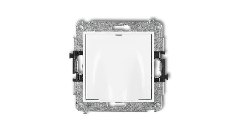 ICON Mechanizm wypustu kablowego biały IWPK-44972