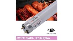 Świetlówka led T8 G13 mięsna 90cm 15W 1340lm PC Prescot-46479