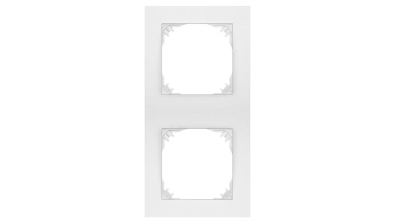 SANTRA ramka podwójna biały 4172-00-36488