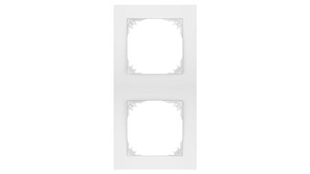 SANTRA ramka podwójna biały 4172-00-36488