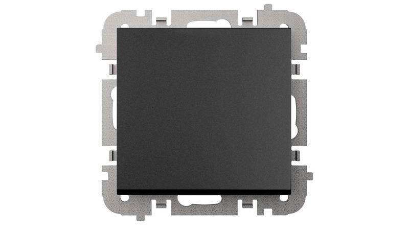 SANTRA łącznik 1-biegunowy bez ramki podtynkowy czarny 4110-19-30661