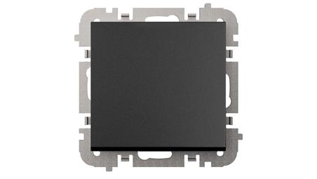 SANTRA łącznik 1-biegunowy bez ramki podtynkowy czarny 4110-19-30661