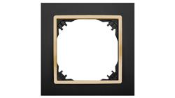 SANTRA ramka pojedyncza czarny/złoty 4171-47-36448