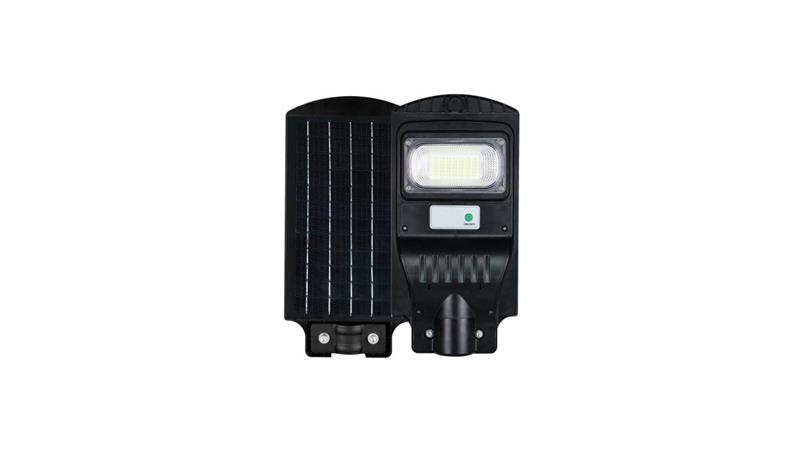 LAMPA ULICZNA SOLARNA 30W 4000K Czarna czujnik mikrofalowy-54724