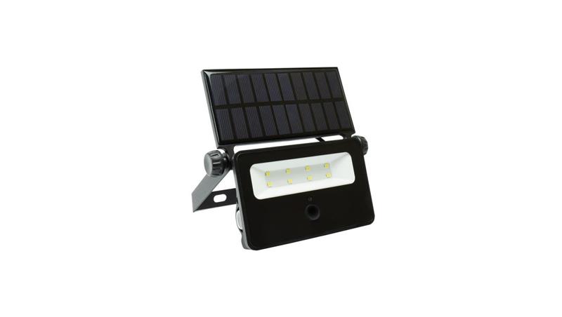Naświetlacz PV Noctis Solaris Mini 2W CW 110st IP65 175x145x30mm Czarny-52766