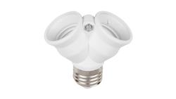 LED line Przejściówka żarówki E27-2xE27-48451