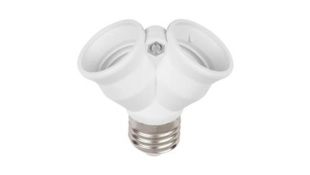 LED line Przejściówka żarówki E27-2xE27-48451
