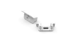 Zaślepka do profilu aluminiowego 10mm wpuszczanego biała 20szt-55831