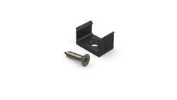 Uchwyt do profilu aluminiowego 10mm nawierzchniowego czarny 10szt-55830