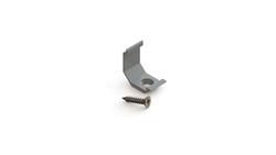 Uchwyt do profilu aluminiowego narożnego srebrny 10szt-55824