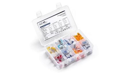 IDEALNA Zestaw szybkozłączek COMBO 3 z dźwigniami SCL wtykowych SCP przelotowej SCS 88000903 /80 szt./-80643