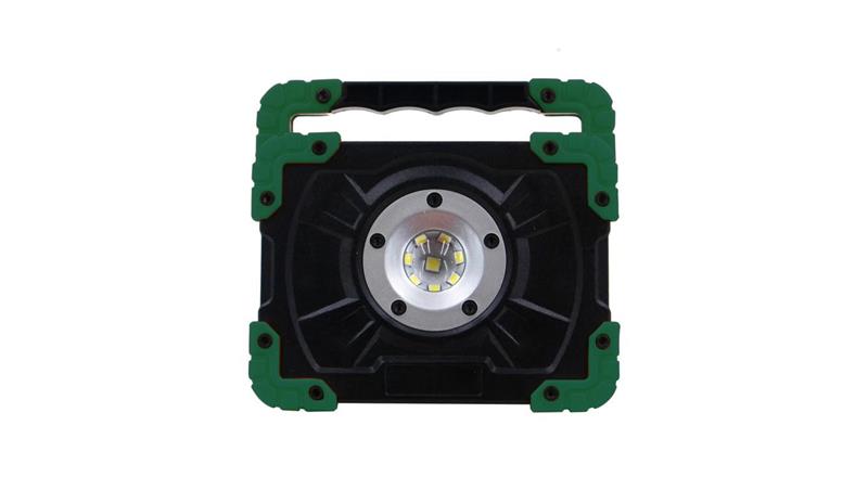Latarka oprawa robocza akumulatorowa Campino 5W LED, 500lm, 7500K, 1200MAh, Powerbank, czar-ziel. / 47110-59472
