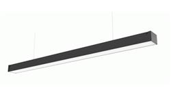 Oprawa liniowa zwieszana LED line PRIME FUSION czarna 20W 4000K 130lm/W 2600lm IP20 5 lat gwar.-56785