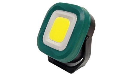 Latarka akumulatorowa Campino square 10W, 1000lm, 6500K, 2000MAhm, magnes, zielona / 47112-46293
