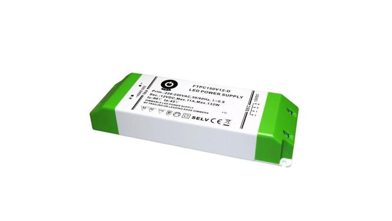 Zasilacz led FTPC150V12-D TRIAC ściemnialny 12V 11A 48-132W-50951 Zasilacz led FTPC150V12-D TRIAC ściemnialny 12V 11A 48-132W-50951