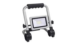 Oprawa przenośna Flexi 30W LED, składany stojak, 2400lm, 4000K, 1,5m guma, srebrna / 47993-52798