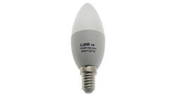Lampa żarówka LED C37 świeczka 6W E14 230V-47601