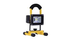 Naświetlacz akumulatorowy roboczy SPOT 10, LED, 7W, 600lm, 5700K, 2200mAh IP44, żółta / 11477-52806