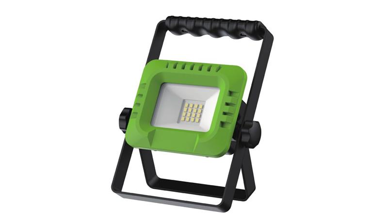 Naświetlacz akumulatorowy roboczy VERDE 6W, 600lm, 4000K, 1800mAh, IP54, USB C, zielona / 47113-52812
