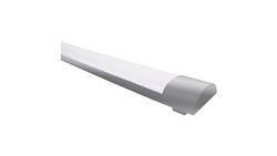 Oprawa sufitowa Cristal 35W LED, 4550lm, 4000K, L:120cm W:8cm, biała/srebrna / 11321-53713