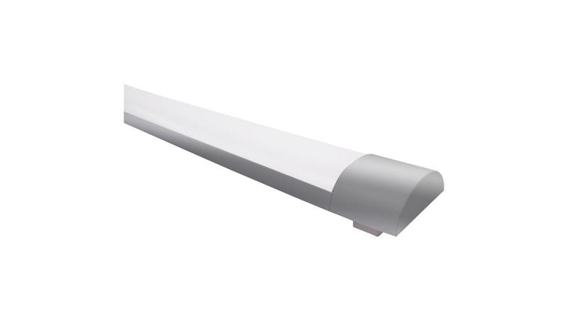 Oprawa sufitowa Cristal 35W LED, 4550lm, 4000K, L:120cm W:8cm, biała/srebrna / 11321-53713