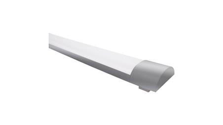 Oprawa sufitowa Cristal 35W LED, 4550lm, 4000K, L:120cm W:8cm, biała/srebrna / 11321-53713