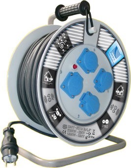 H05RRF 3x2,5 4xGS 40mb IP44 Przedłużacz bębnowy