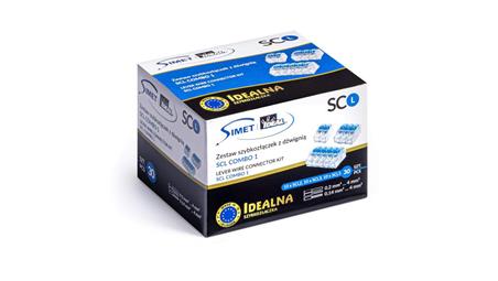 IDEALNA Zestaw szybkozłączek SCL COMBO 1 z dźwignią 88000901 /30 szt./-80687