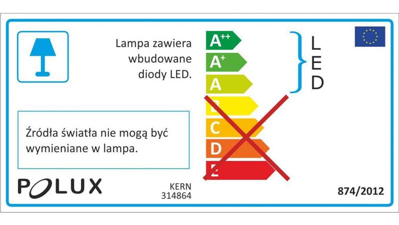 Plafon LED lampa oprawa sufitowa 30cm okrągła 15W 4000K KERN GOLDLUX-58156