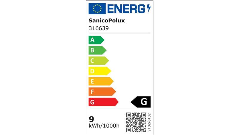 Lampka Biurkowa Nocna LED 8W CCT 3in1 3000-6500K Szkolna Czarna SERRA GOLDLUX-60126