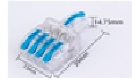 Szybkozłaczka przelotowa T-114 N - 50 szt.-80688