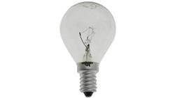 Żarówka wstrząsoodporna G45 kulka przeźroczysta 25W E14 230V-45659