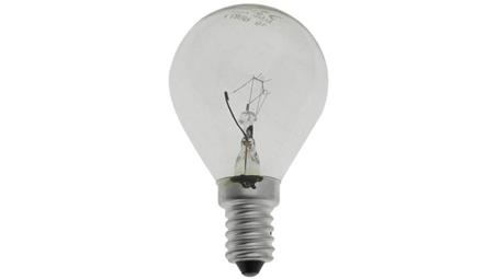 Żarówka wstrząsoodporna G45 kulka przeźroczysta 25W E14 230V-45659