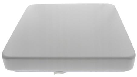 Oprawa plafon plafoniera kwadratowa Beetle 536 LED 32W 4000K 2560lm IP44 390x390x65mm-58159